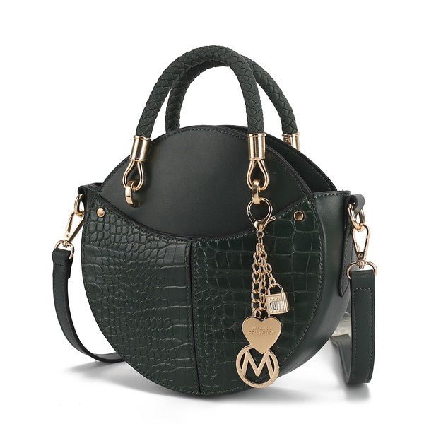 MKF Collection Nobella Women’s Crossbody Bag Croc - Embossed by Mia K - Sleekdenim.com