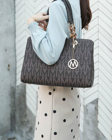 MKF Collection Sirna M Signature Tote Bag by Mia k - Sleekdenim.com