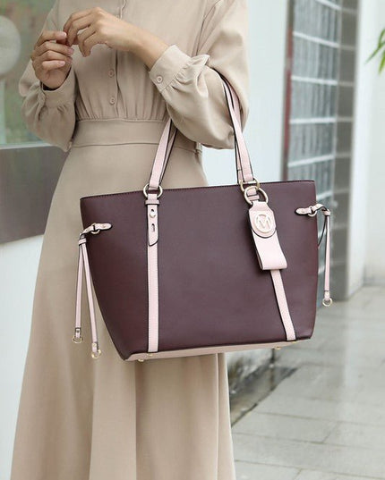 MKF Collection Tote with Wallet & Detachable Set - Sleekdenim.com