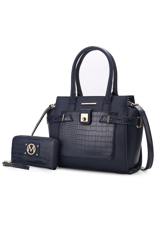 MKF Collection Vegan Leather women's Satchel Bag - Sleekdenim.com