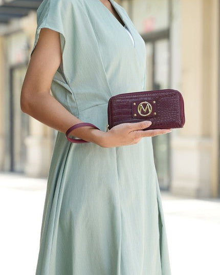 MKF Collection Vegan Leather women's Satchel Bag - Sleekdenim.com