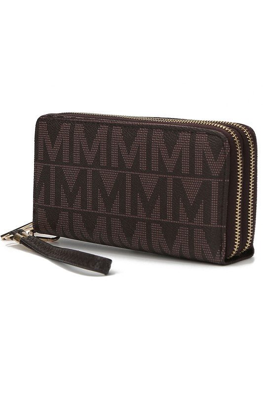 MKF Danielle Milan M Signature Wallet by Mia K - Sleekdenim.com