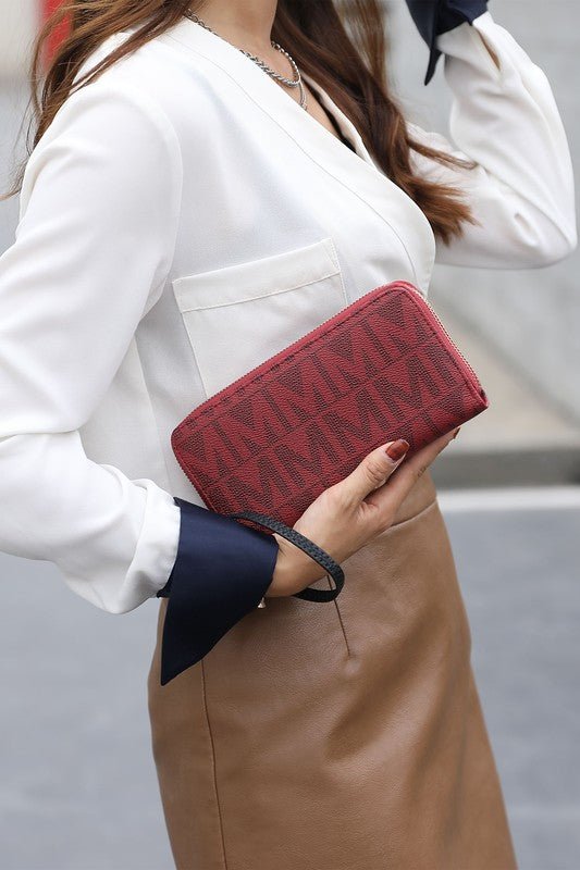 MKF Danielle Milan M Signature Wallet by Mia K - Sleekdenim.com