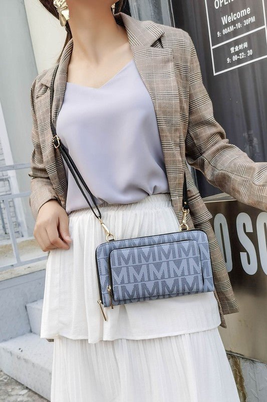 MKF Dilma Wallet - Cell Phone Crossbody by Mia K - Sleekdenim.com