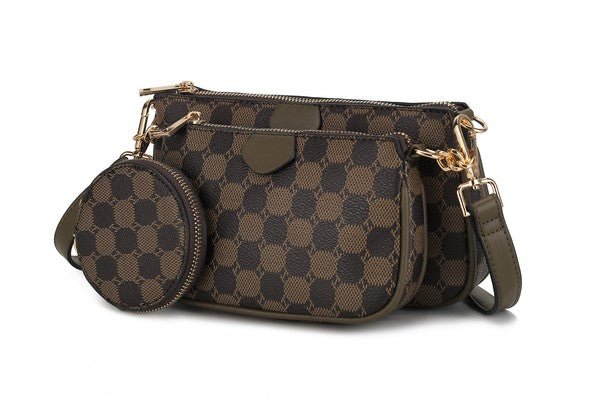 MKF Evanna Women's 3 pcs Crossbody Bag by Mia K - Sleekdenim.com