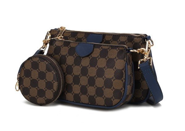 MKF Evanna Women's 3 pcs Crossbody Bag by Mia K - Sleekdenim.com