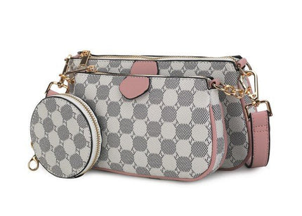 MKF Evanna Women's 3 pcs Crossbody Bag by Mia K - Sleekdenim.com