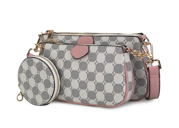 MKF Evanna Women's 3 pcs Crossbody Bag by Mia K - Sleekdenim.com