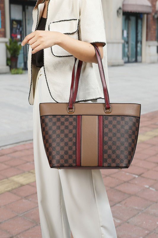 MKF Fabiola Tote bag and Wallet Set By Mia K - Sleekdenim.com