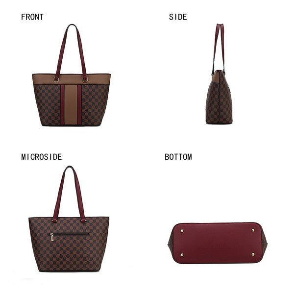 MKF Fabiola Tote bag and Wallet Set By Mia K - Sleekdenim.com