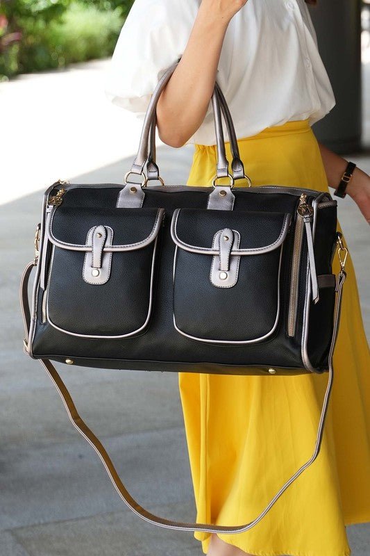 MKF Genevieve Women Duffle Bag by Mia K - Sleekdenim.com