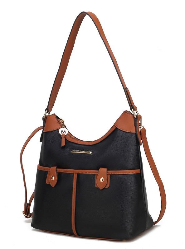 MKF Harper Vegan Leather Shoulder Bag by Mia K - Sleekdenim.com