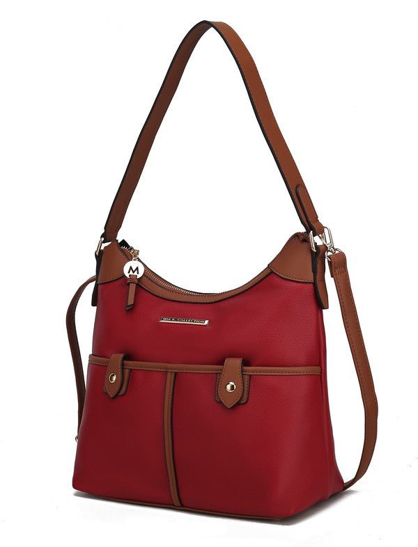 MKF Harper Vegan Leather Shoulder Bag by Mia K - Sleekdenim.com
