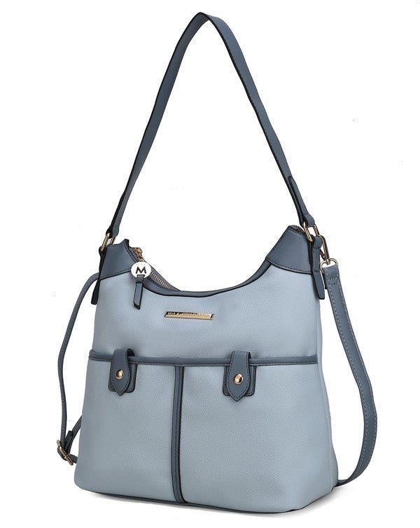 MKF Harper Vegan Leather Shoulder Bag by Mia K - Sleekdenim.com