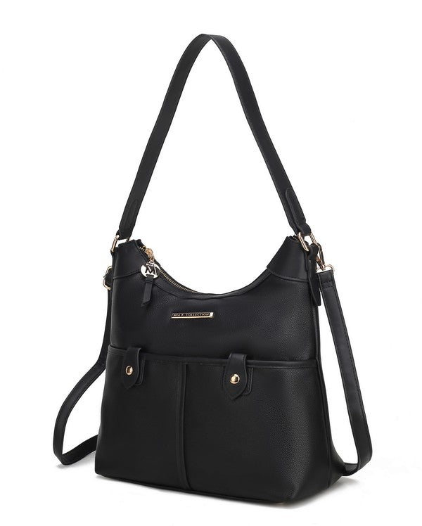 MKF Harper Vegan Leather Shoulder Bag by Mia K - Sleekdenim.com