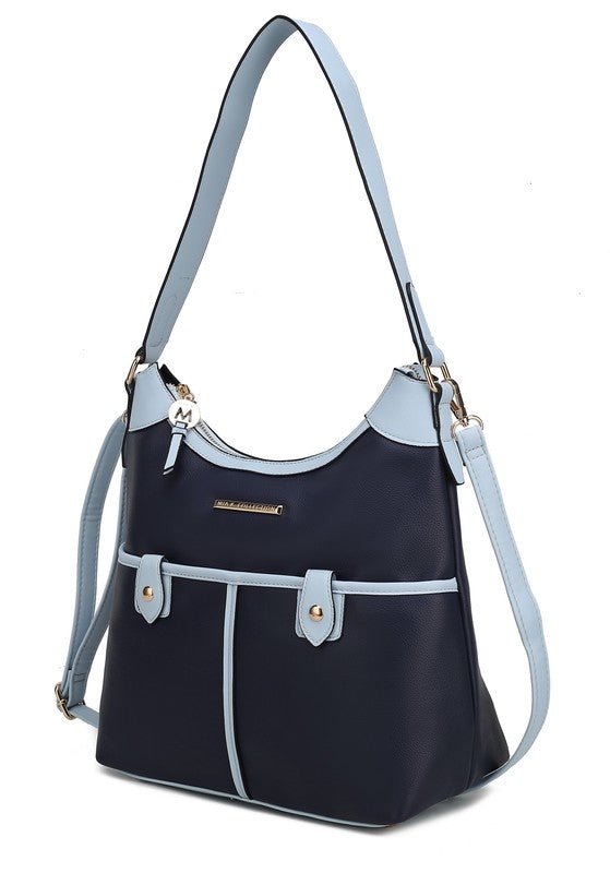 MKF Harper Vegan Leather Shoulder Bag by Mia K - Sleekdenim.com