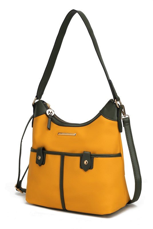 MKF Harper Vegan Leather Shoulder Bag by Mia K - Sleekdenim.com