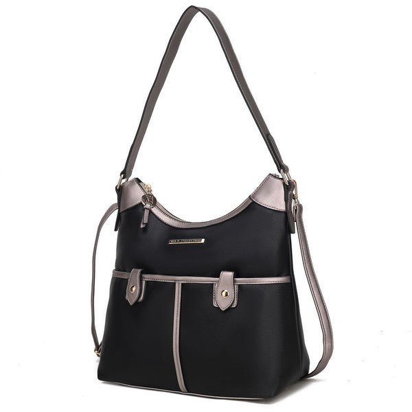 MKF Harper Vegan Leather Shoulder Bag by Mia K - Sleekdenim.com