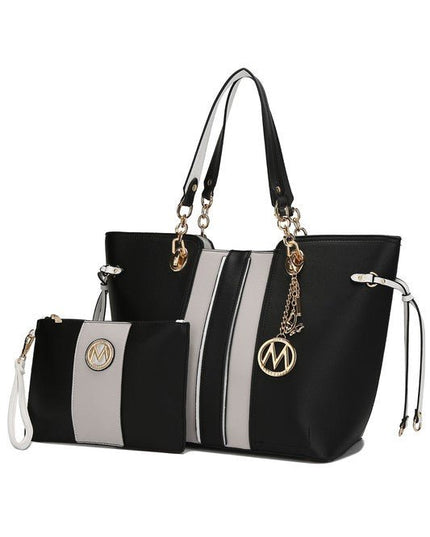 MKF Holland Tote Bag with Wristlet by Mia k - Sleekdenim.com