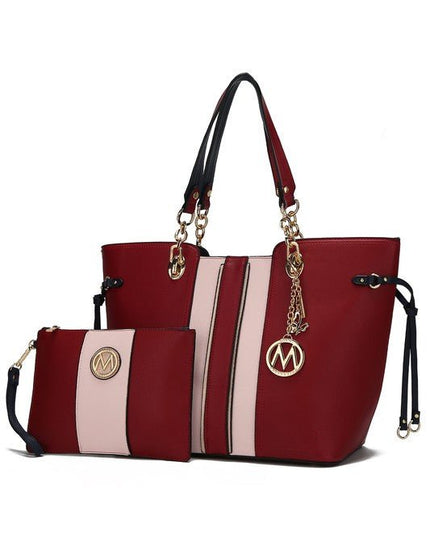 MKF Holland Tote Bag with Wristlet by Mia k - Sleekdenim.com