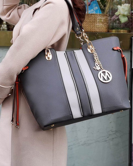 MKF Holland Tote Bag with Wristlet by Mia k - Sleekdenim.com