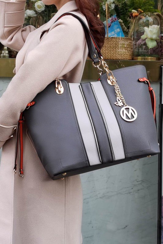 MKF Holland Tote Bag with Wristlet by Mia k - Sleekdenim.com