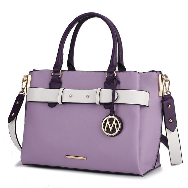 MKF Jamie Women's Satchel Bag by Mia K - Sleekdenim.com