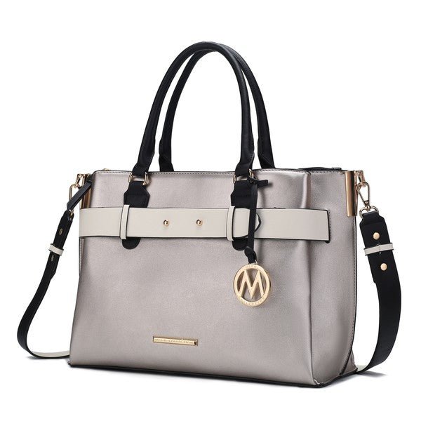 MKF Jamie Women's Satchel Bag by Mia K - Sleekdenim.com