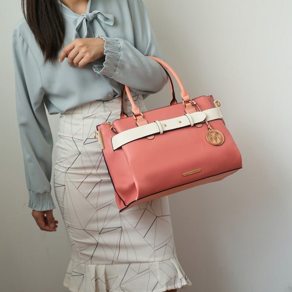 MKF Jamie Women's Satchel Bag by Mia K - Sleekdenim.com