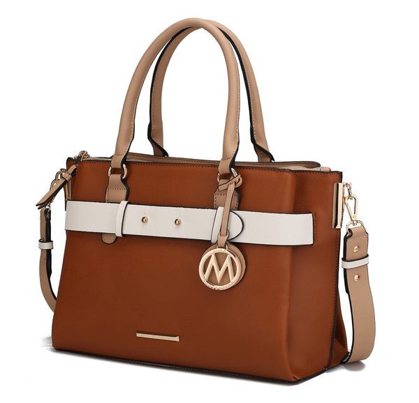 MKF Jamie Women's Satchel Bag by Mia K - Sleekdenim.com