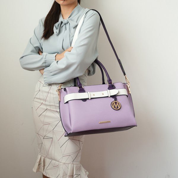 MKF Jamie Women's Satchel Bag by Mia K - Sleekdenim.com