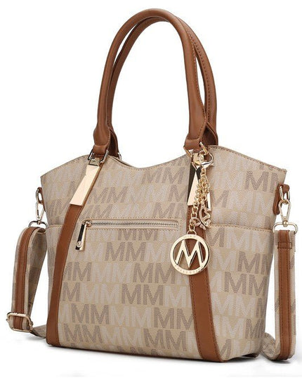 MKF Jeneece M Signature Tote Bag by Mia K - Sleekdenim.com