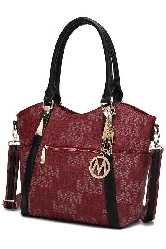 MKF Jeneece M Signature Tote Bag by Mia K - Sleekdenim.com