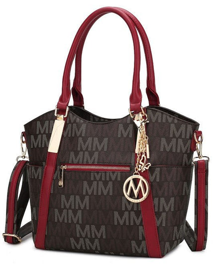 MKF Jeneece M Signature Tote Bag by Mia K - Sleekdenim.com
