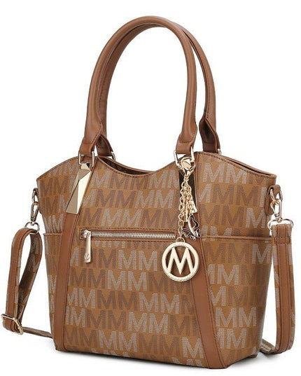 MKF Jeneece M Signature Tote Bag by Mia K - Sleekdenim.com