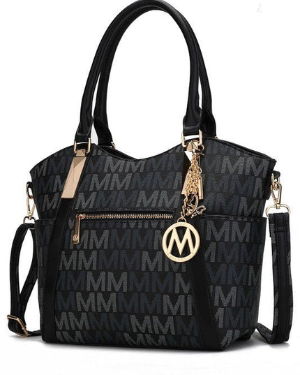 MKF Jeneece M Signature Tote Bag by Mia K - Sleekdenim.com