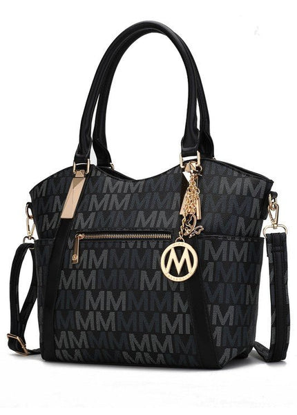 MKF Jeneece M Signature Tote Bag by Mia K - Sleekdenim.com