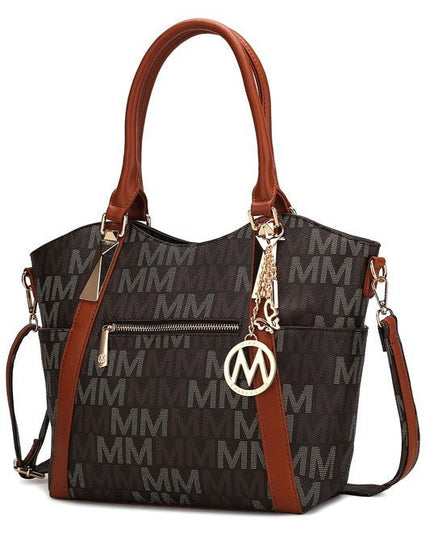 MKF Jeneece M Signature Tote Bag by Mia K - Sleekdenim.com