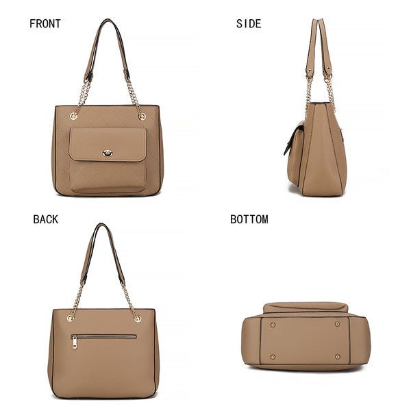 MKF Jenna Women's Shoulder Bag by Mia K - Sleekdenim.com