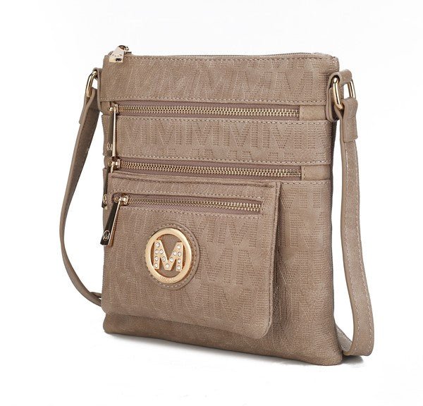 MKF Jessy M Signature Crossbody Bag by Mia K - Sleekdenim.com