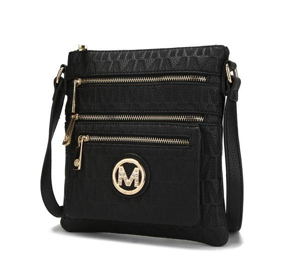 MKF Jessy M Signature Crossbody Bag by Mia K - Sleekdenim.com