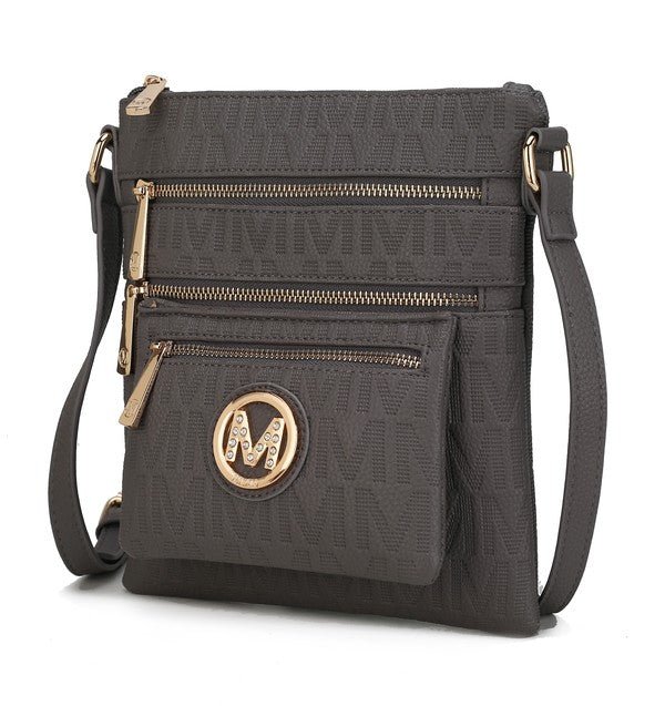 MKF Jessy M Signature Crossbody Bag by Mia K - Sleekdenim.com