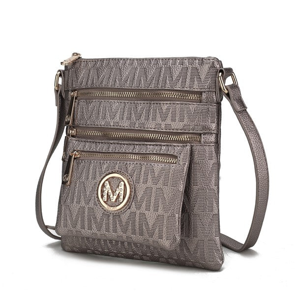 MKF Jessy M Signature Crossbody Bag by Mia K - Sleekdenim.com