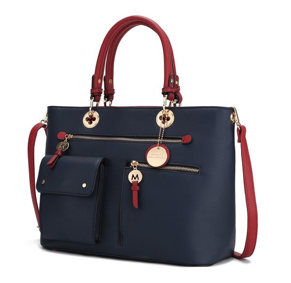 MKF Julia Women Satchel Bag by Mia K - Sleekdenim.com