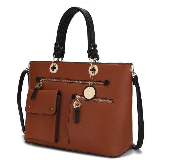 MKF Julia Women Satchel Bag by Mia K - Sleekdenim.com