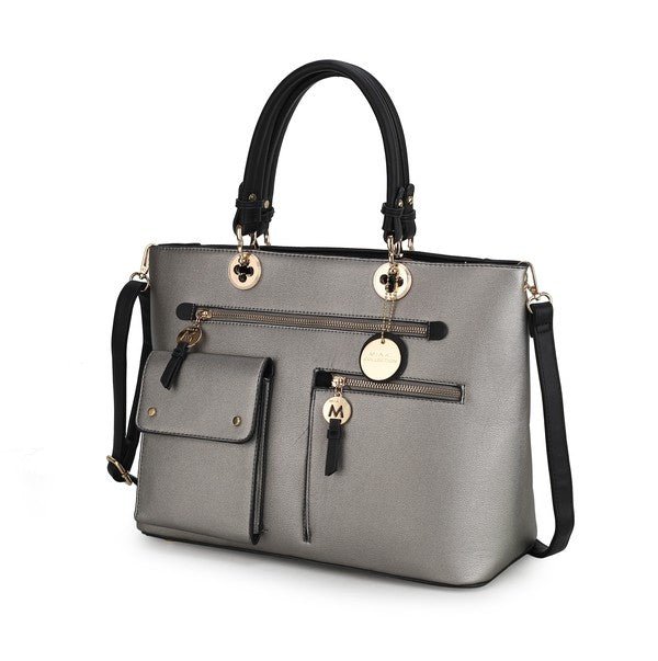 MKF Julia Women Satchel Bag by Mia K - Sleekdenim.com
