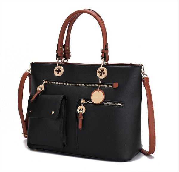 MKF Julia Women Satchel Bag by Mia K - Sleekdenim.com