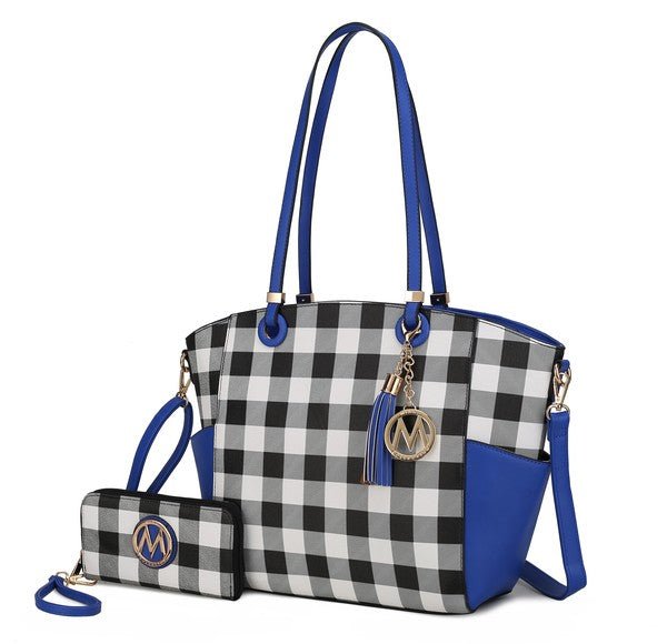 MKF Karlie Tote Bag with Wallet by Mia K - Sleekdenim.com