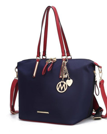 MKF Layla Solid Tote Backpack by Mia k - Sleekdenim.com