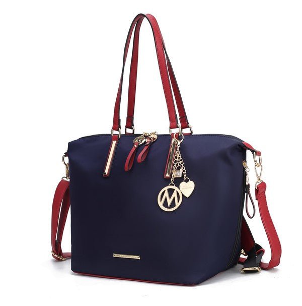 MKF Layla Solid Tote Backpack by Mia k - Sleekdenim.com